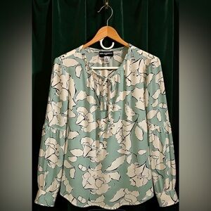 Karl Lagerfeld Floral Print Blouse